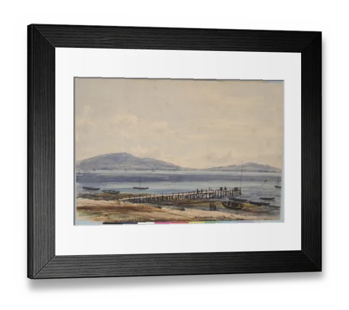 Framed Print : Holywood Pier Framed Print : Holywood Pier