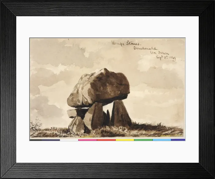 Framed Print : Kempe Stones, Dundonald, Co. Down Framed Print : Kempe Stones, Dundonald, Co. Down