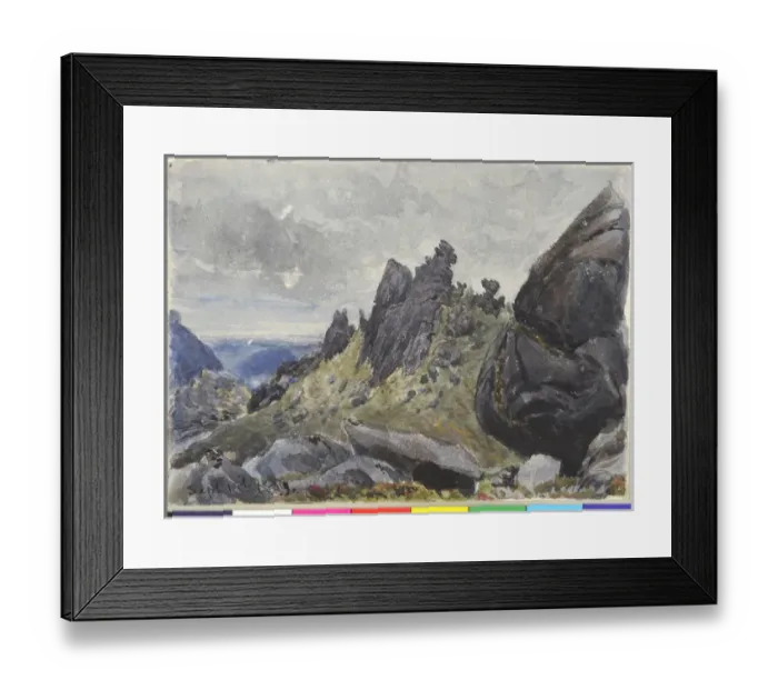 Framed Print : Eagle Mountain, Mourne Mountains Framed Print : Eagle Mountain, Mourne Mountains