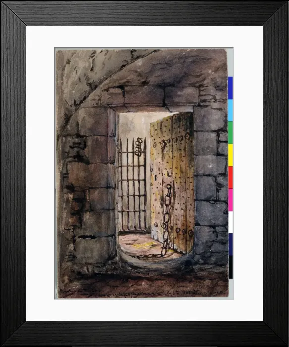 Framed Print : In Carrickfergus Jail Framed Print : In Carrickfergus Jail
