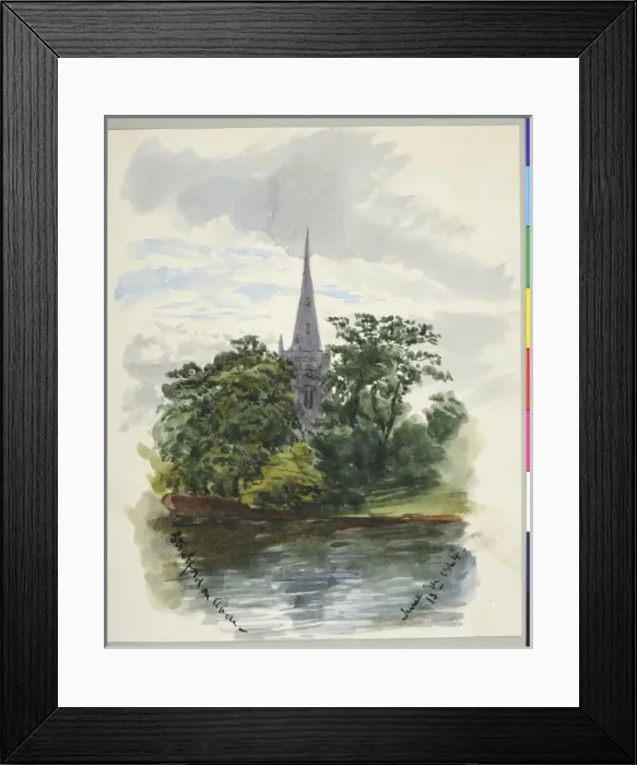 Framed Print : Stratford on Avon Church Framed Print : Stratford on Avon Church