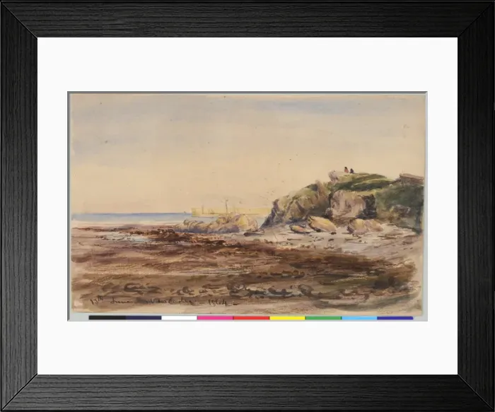Framed Print : Newcastle (1864). Moore, James 1819 - 1883. Date: 1864 Framed Print : Newcastle (1864). Moore, James 1819 - 1883. Date: 1864
