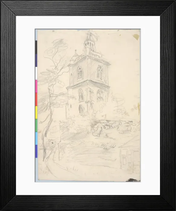 Framed Print : St. Giles, Cripplegate, London