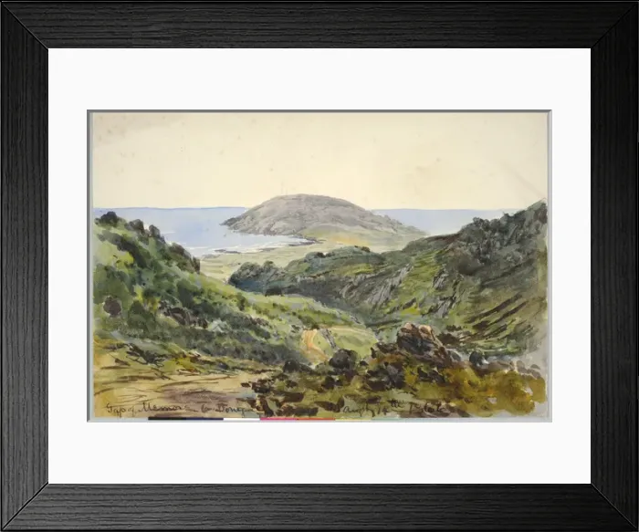 Framed Print : Gap of Memore, Co. Donegal Framed Print : Gap of Memore, Co. Donegal