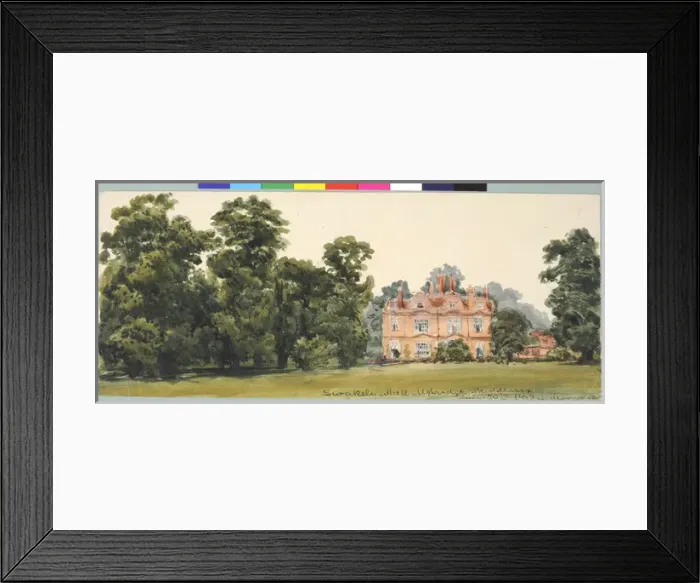 Framed Print : Swakely Hall, Uxbridge, Middlesex Framed Print : Swakely Hall, Uxbridge, Middlesex