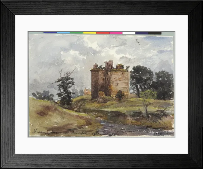 Framed Print : Niddry Castle, near Linlithgow Framed Print : Niddry Castle, near Linlithgow