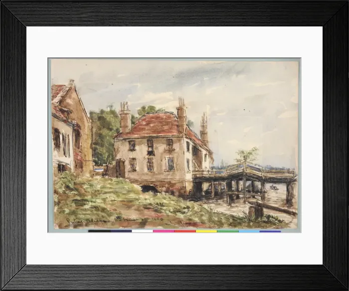 Framed Print : Putney Bridge Framed Print : Putney Bridge