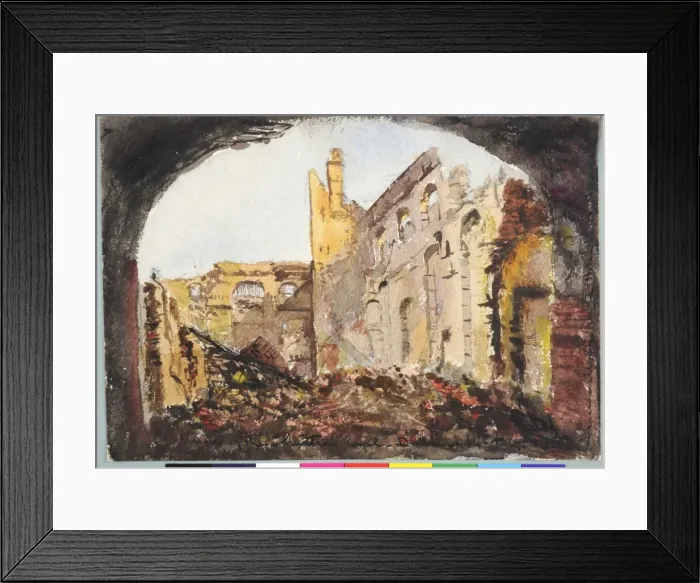 Framed Print : Ruins of the Theatre Royal, Dublin Framed Print : Ruins of the Theatre Royal, Dublin