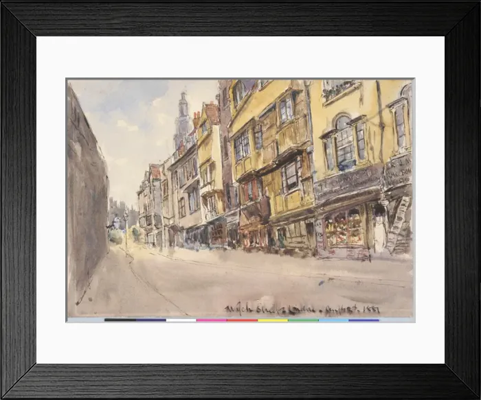Framed Print : Wych Street, London Framed Print : Wych Street, London