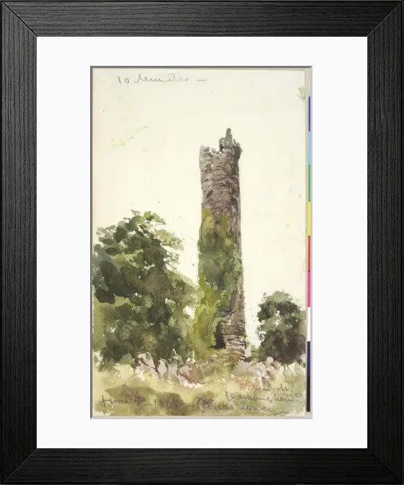 Framed Print : Clones Tower Framed Print : Clones Tower