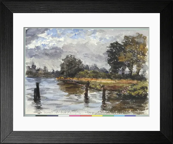 Framed Print : Teddington Framed Print : Teddington