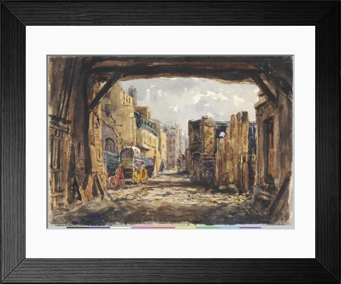 Framed Print : Near Adelphi Arches, Strand, London Framed Print : Near Adelphi Arches, Strand, London