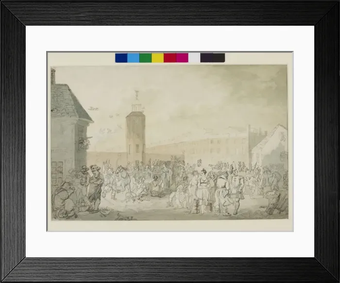 Framed Print : A Friday Market at Belfast Framed Print : A Friday Market at Belfast
