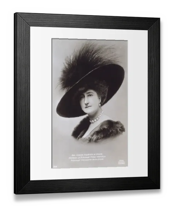 Framed Print : Princess Clementine of Belgium Framed Print : Princess Clementine of Belgium