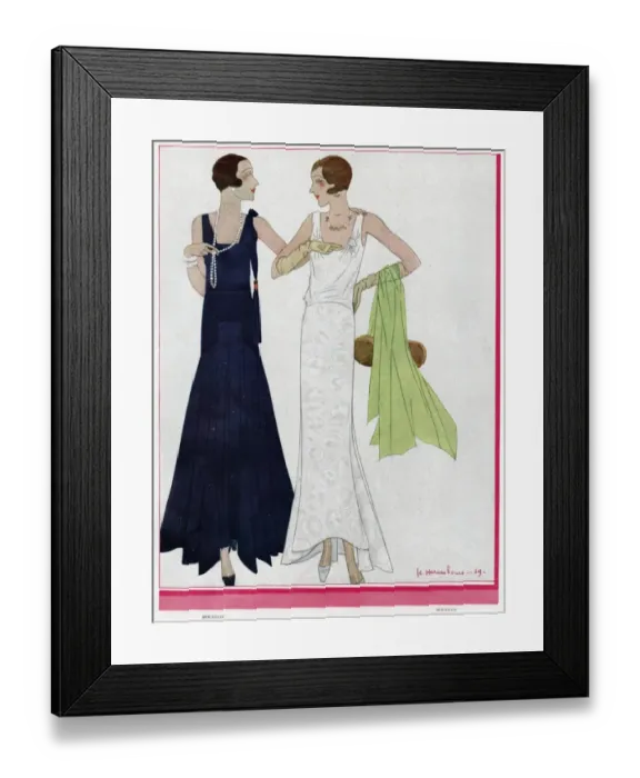 Framed Print : Advertisement for Mirande fashions Framed Print : Advertisement for Mirande fashions