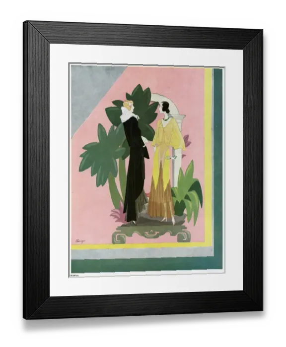 Framed Print : Advertisement for Chantal fashions Framed Print : Advertisement for Chantal fashions