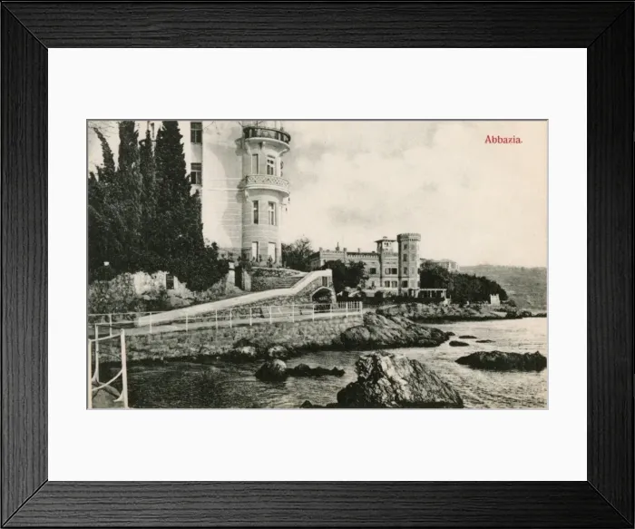 Framed Print : Croatia - Opatija (Abbazia) Framed Print : Croatia - Opatija (Abbazia)