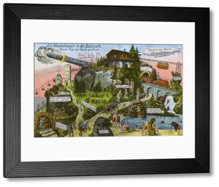 Framed Print : Tourist attractions around The Szczeliniec Wielki Mountain Framed Print : Tourist attractions around The Szczeliniec Wielki Mountain