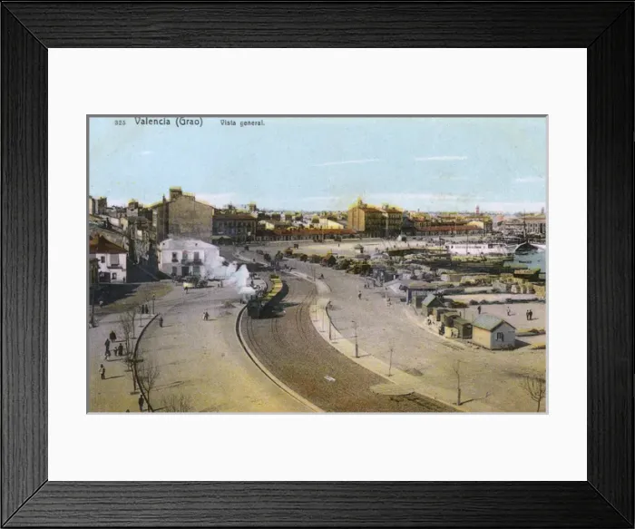 Framed Print : Valencia, Spain - Grao (Harbour) - General View Framed Print : Valencia, Spain - Grao (Harbour) - General View