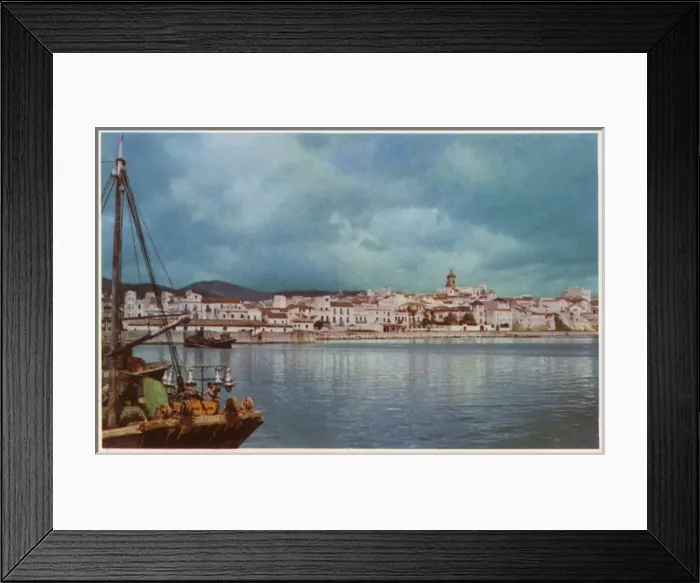 Framed Print : Algeciras, Spain - Partial View from the Port Framed Print : Algeciras, Spain - Partial View from the Port