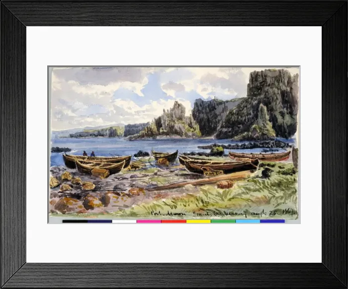 Framed Print : Port Moon, Giants Causeway Framed Print : Port Moon, Giants Causeway