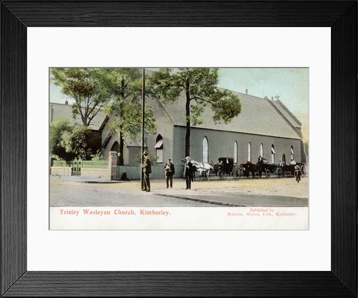 Framed Print : Church at Kimberley, Northern Cape Province, South Africa Framed Print : Church at Kimberley, Northern Cape Province, South Africa