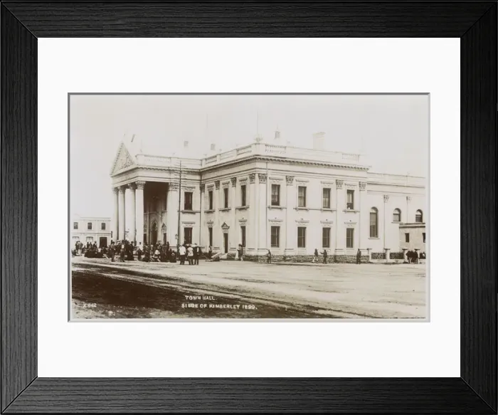 Framed Print : Town Hall, Kimberley, Northern Cape Province, South Africa Framed Print : Town Hall, Kimberley, Northern Cape Province, South Africa