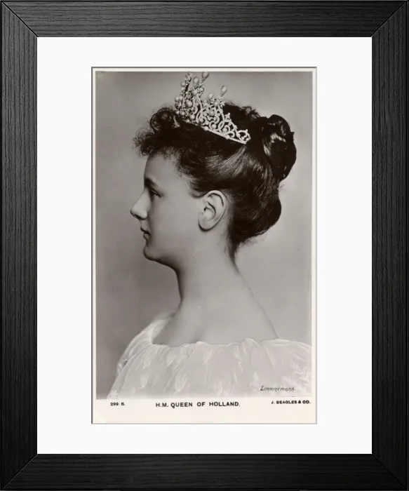 Framed Print : Wilhelmina, Queen of the Netherlands Framed Print : Wilhelmina, Queen of the Netherlands