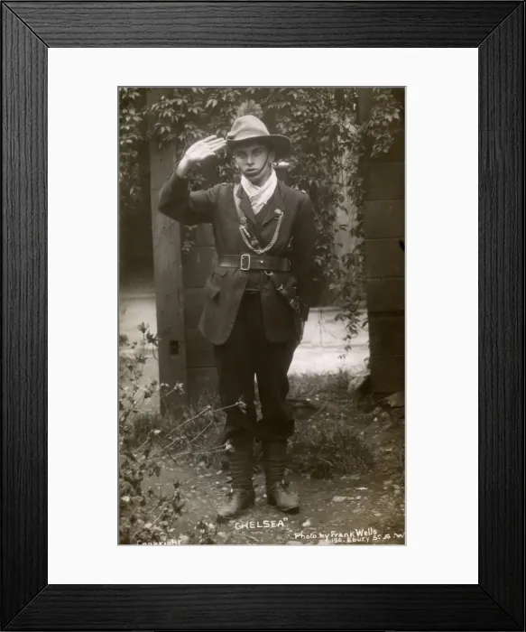Framed Print : Young Australian Army cadet Framed Print : Young Australian Army cadet