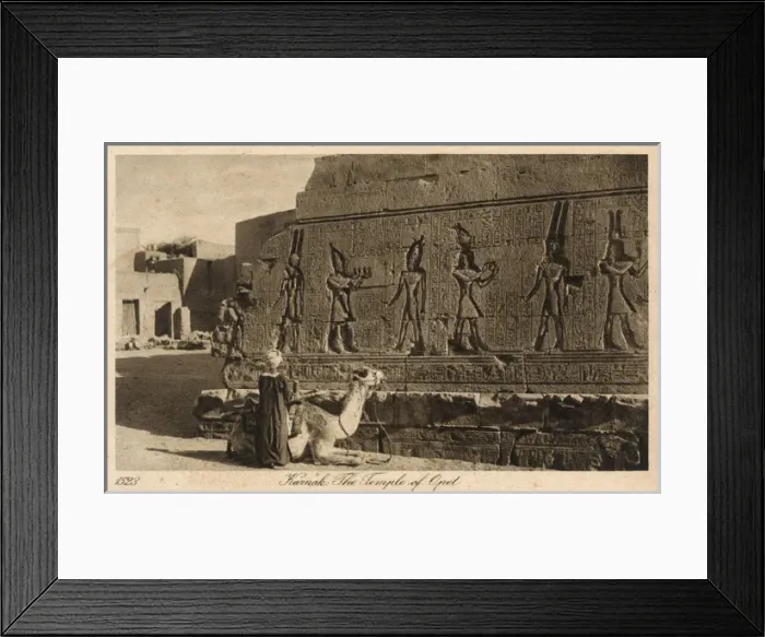 Framed Print : Luxor, Karnak, Egypt - The Temple of Opet Framed Print : Luxor, Karnak, Egypt - The Temple of Opet