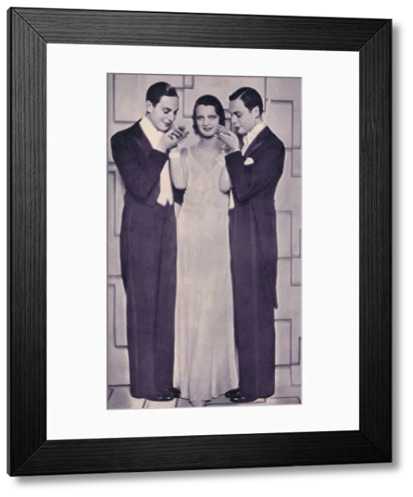 Framed Print : The Rocky Twins and Mona Lee, Paris and Scandinavia, 1931 Framed Print : The Rocky Twins and Mona Lee, Paris and Scandinavia, 1931