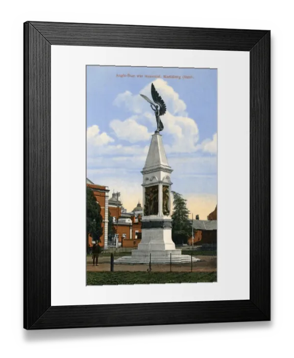 Framed Print : Anglo-Boer War Memorial, Maritzburg, South Africa Framed Print : Anglo-Boer War Memorial, Maritzburg, South Africa