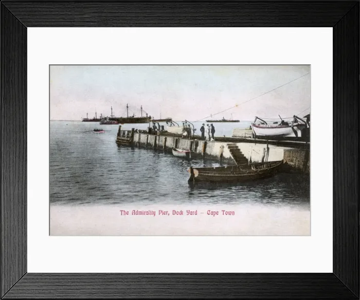 Framed Print : Admiralty Pier, Dockyard, Cape Town, South Africa Framed Print : Admiralty Pier, Dockyard, Cape Town, South Africa