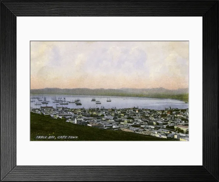 Framed Print : Table Bay, Cape Town, South Africa Framed Print : Table Bay, Cape Town, South Africa
