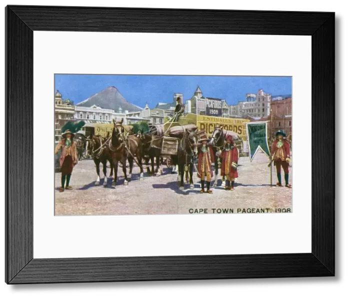 Framed Print : Historical pageant in Cape Town, South Africa Framed Print : Historical pageant in Cape Town, South Africa