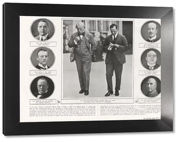Lloyd George and Ministers - Anglo-Irish Treaty