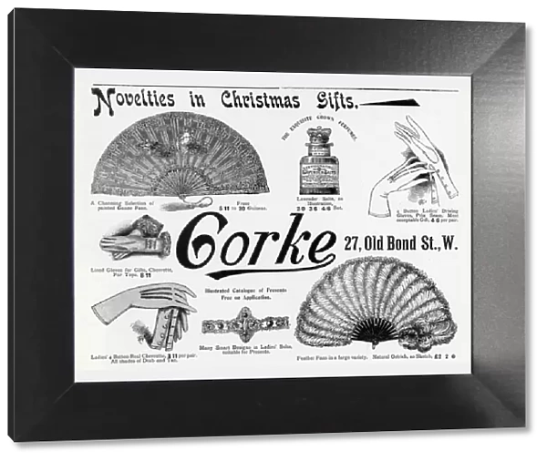 Advert for Gorke womens accessories 1898