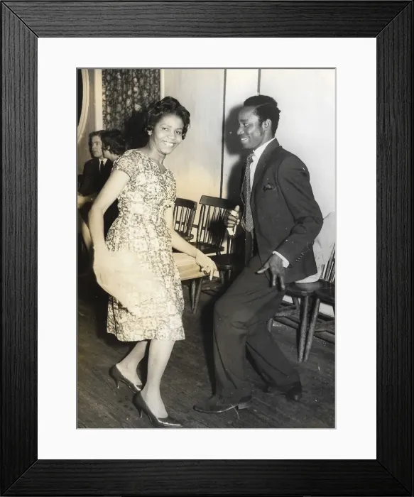 Framed Print : Dance - Caribbean couple at the British Consulate event Framed Print : Dance - Caribbean couple at the British Consulate event