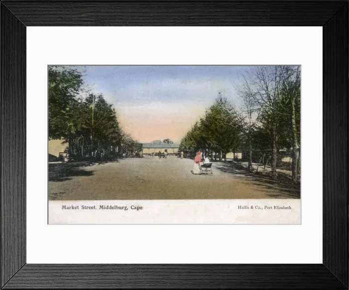 Framed Print : Middelburg, Eastern Cape, Cape Colony, South Africa Framed Print : Middelburg, Eastern Cape, Cape Colony, South Africa