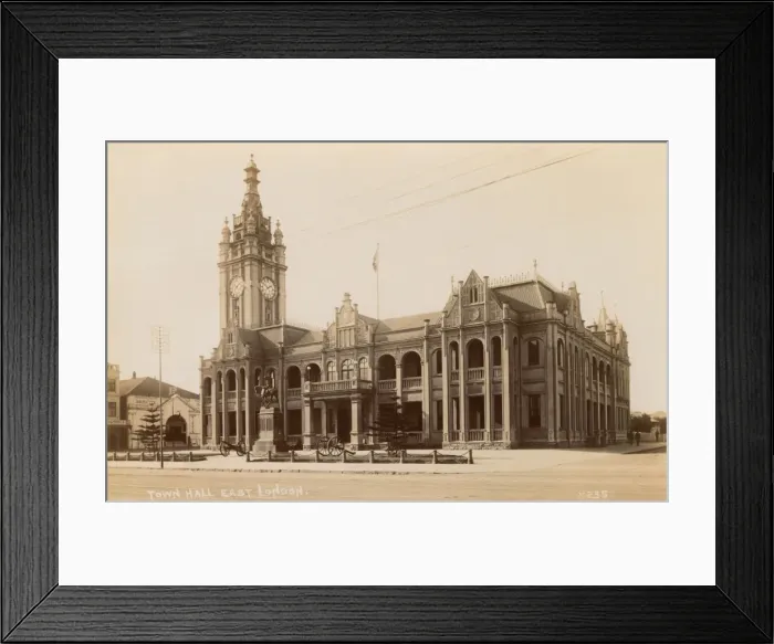 Framed Print : East London, Eastern Cape, Cape Colony, South Africa Framed Print : East London, Eastern Cape, Cape Colony, South Africa