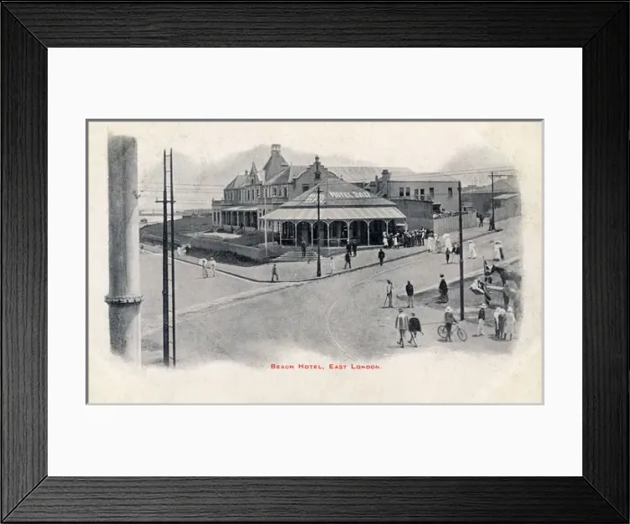 Framed Print : East London, Eastern Cape, Cape Colony, South Africa Framed Print : East London, Eastern Cape, Cape Colony, South Africa
