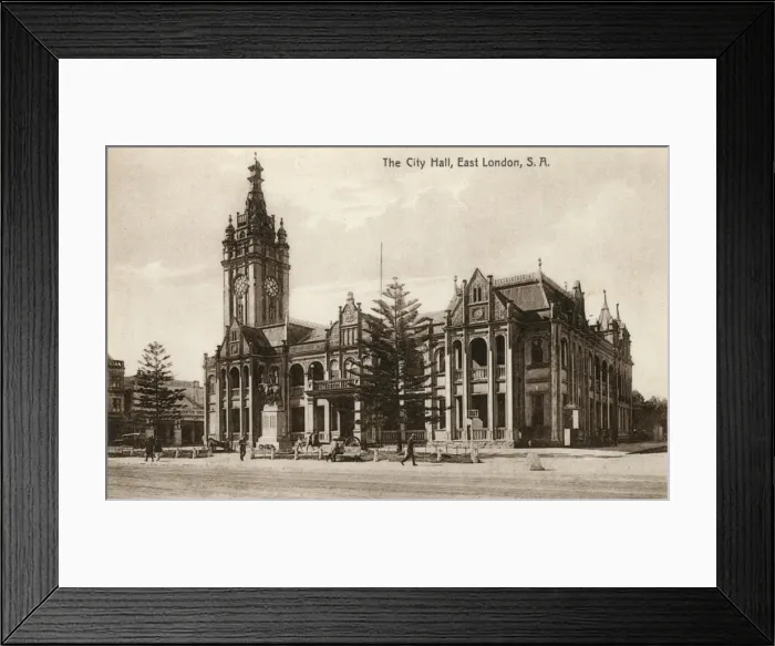 Framed Print : East London, Eastern Cape, Cape Colony, South Africa Framed Print : East London, Eastern Cape, Cape Colony, South Africa