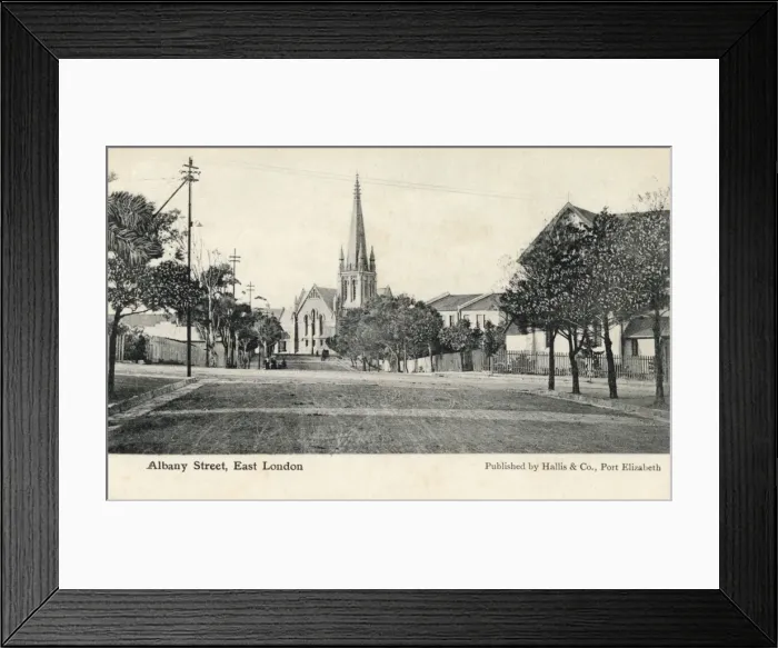 Framed Print : East London, Eastern Cape, Cape Colony, South Africa Framed Print : East London, Eastern Cape, Cape Colony, South Africa