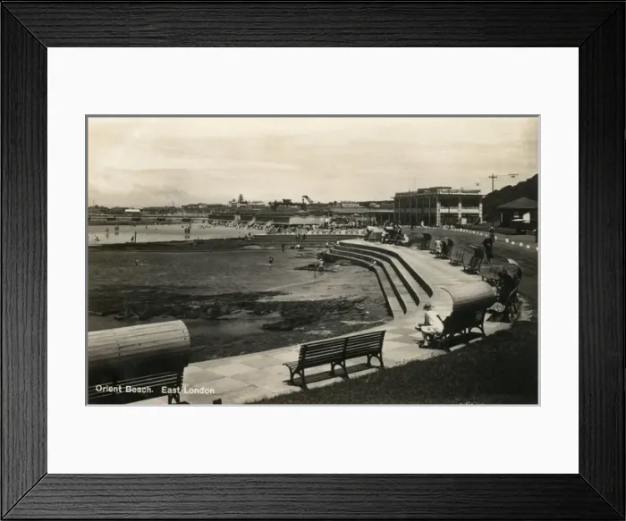 Framed Print : East London, Eastern Cape, Cape Colony, South Africa Framed Print : East London, Eastern Cape, Cape Colony, South Africa