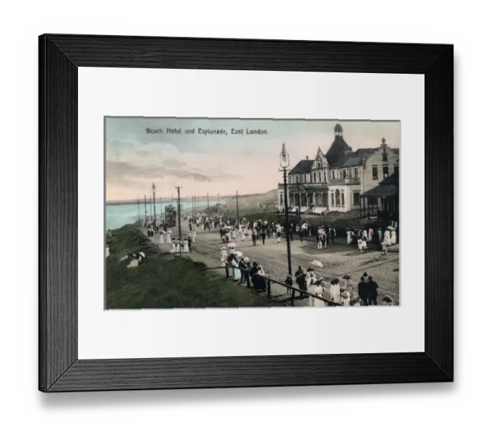 Framed Print : East London, Eastern Cape, Cape Colony, South Africa Framed Print : East London, Eastern Cape, Cape Colony, South Africa