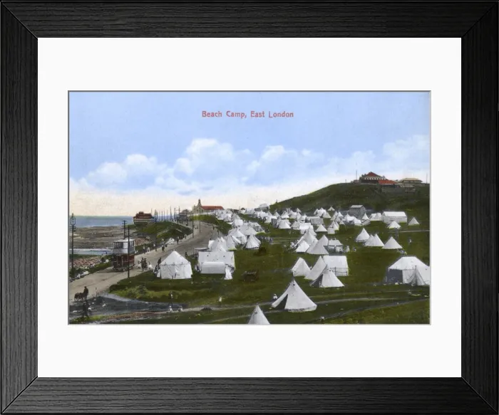 Framed Print : East London, Eastern Cape, Cape Colony, South Africa Framed Print : East London, Eastern Cape, Cape Colony, South Africa