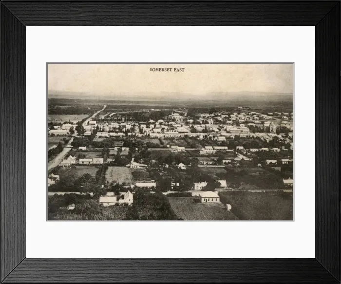 Framed Print : Somerset East, Eastern Cape, Cape Colony, South Africa Framed Print : Somerset East, Eastern Cape, Cape Colony, South Africa