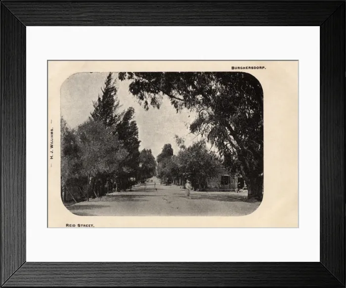 Framed Print : Burgersdorp, Eastern Cape, Cape Colony, South Africa Framed Print : Burgersdorp, Eastern Cape, Cape Colony, South Africa