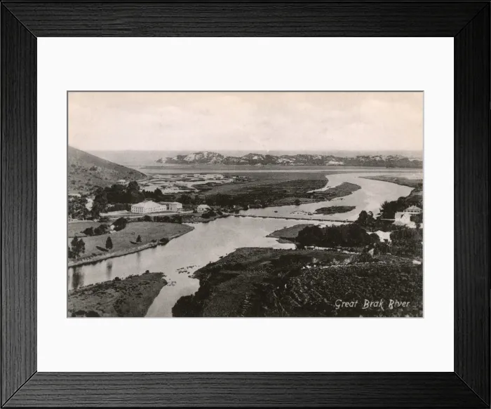 Framed Print : Great Brak River, Western Cape Province, South Africa Framed Print : Great Brak River, Western Cape Province, South Africa