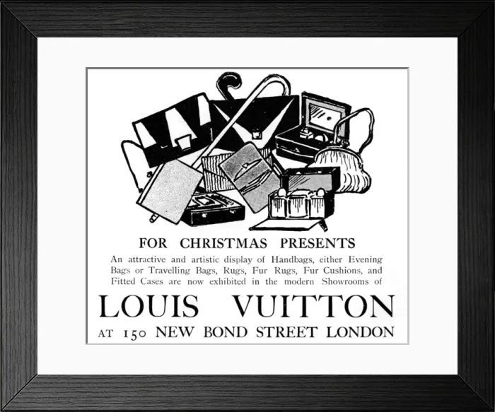 Framed Print : Louis Vuitton advertisment Framed Print : Louis Vuitton advertisment